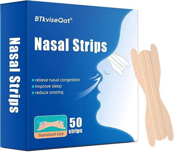 Nasal Strips 50 Pieces Anti Snoring Devices Snoring Aids for Men and Women