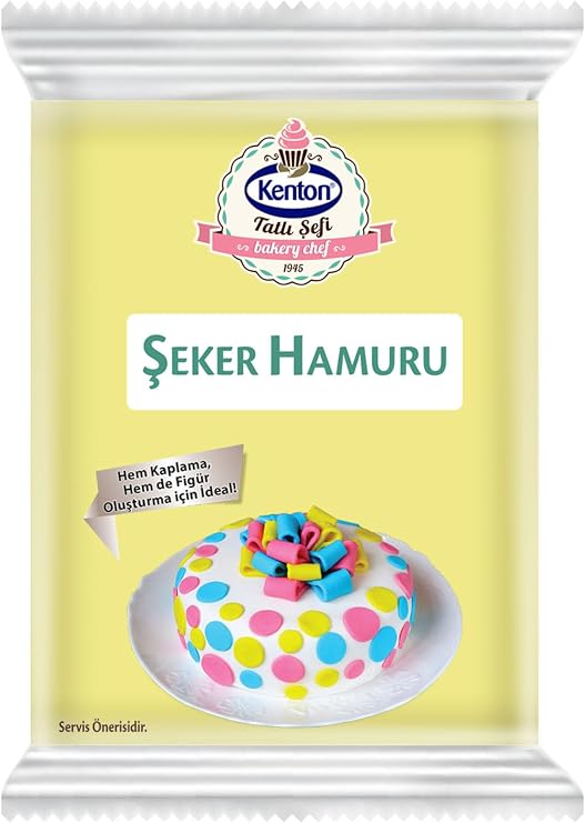 Kenton Tatlı Şefi Sarı Şeker Hamuru 200g