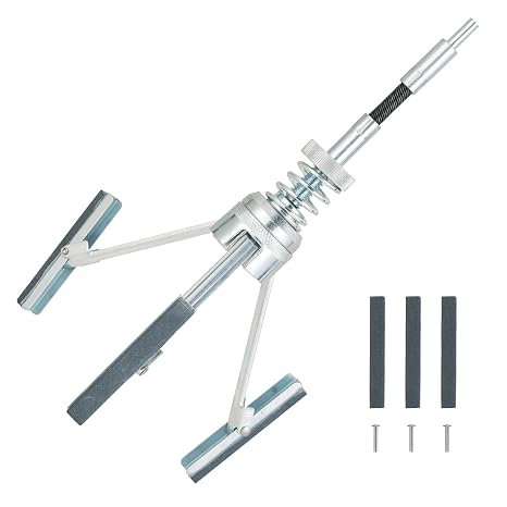 Engine Cylinder Hone Tool 2" to 6.5" Diameter Adjustable Deglazer | with Extra 3PCS Stones 220 Grit Engine Cylinder Hone Adjustable Deglaze Set for Grinding Holes (3")