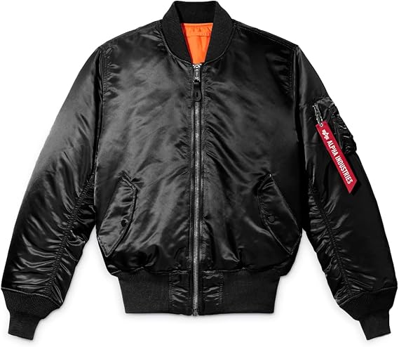 Alpha Industries MA-1 Bomber Flight Jacket - Fighter Pilot Flight Jacket