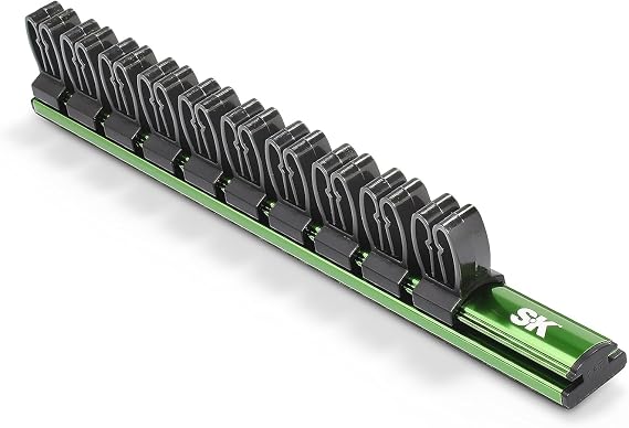SK Tools USA 10 Piece Universal Tool Holder with Magnetic Rail | M10