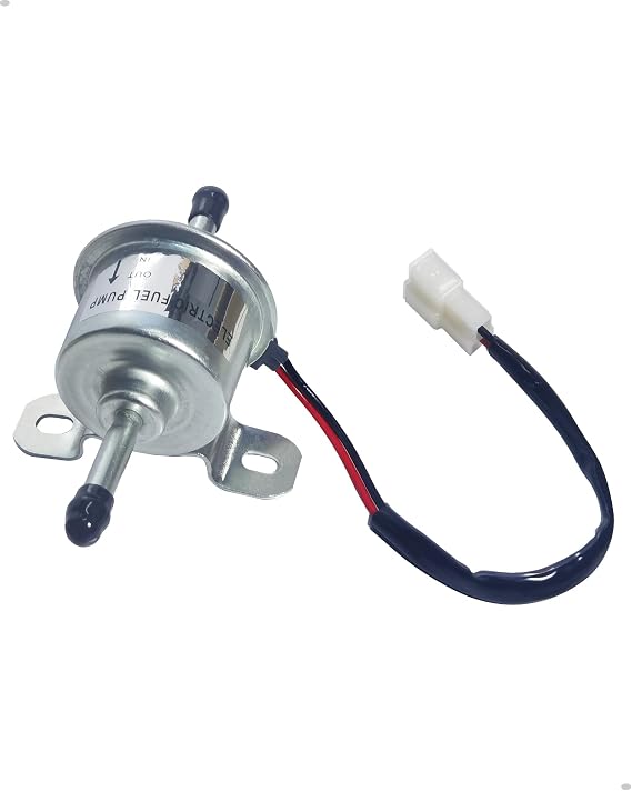12V Fuel Pump RC601-51352 Compatible with Kubota ZD18 ZD21 and more