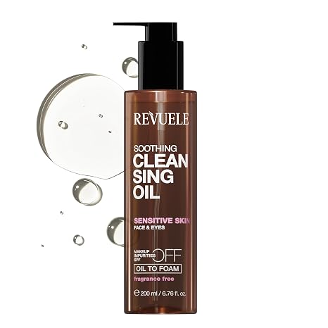 Revuele Cleansing Oil Collection for Normal Dry and Sensitive Skin (200 ml)