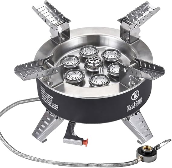 Kerosene Heater Emergency Stove for Indoor Use, Non Electric Kerosene Heaters 6L Portable Camping Stove 0.25l/h 9000BTU/H