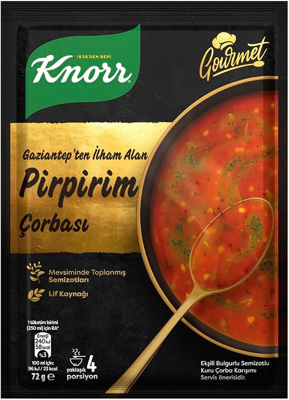 Knorr Gurme Pirpirim Çorbası 72 Gram