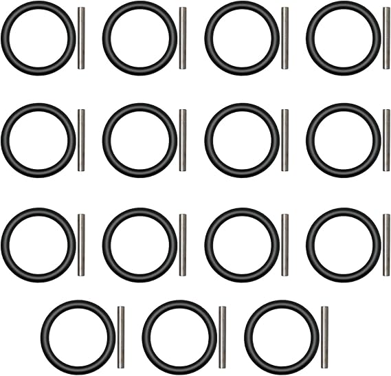 21mm Impact Socket & Scaffolding Tools - 30 Pcs O Ring Set,4mm & 3x25mm Pins for 1/2" Drive,Durable & High Strength