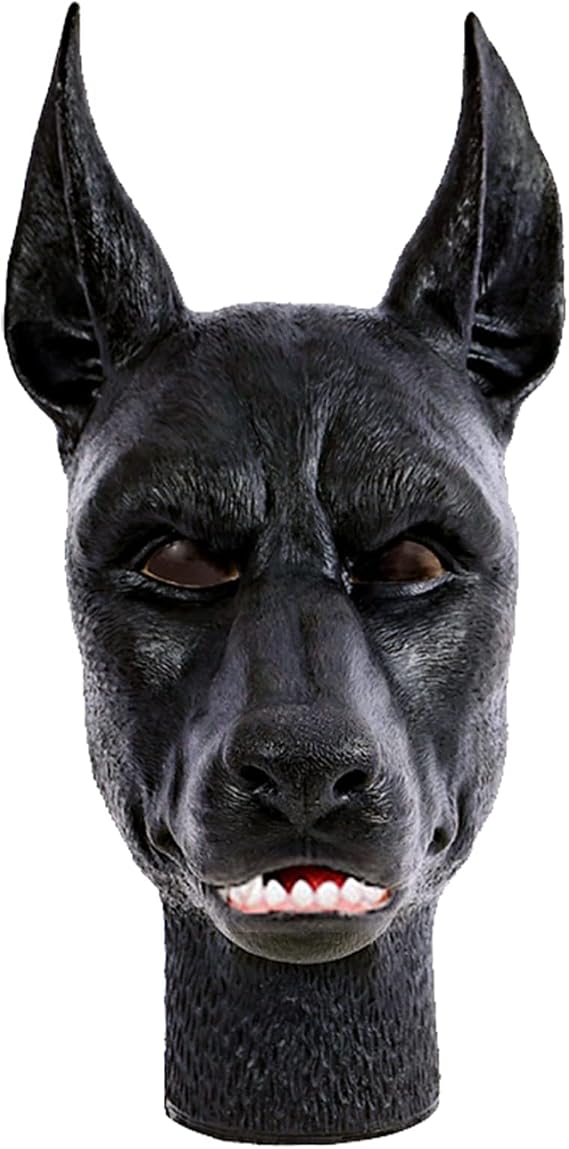 SMITIZEN Monster Mask for Adult Dog Hood Animal Head for Roleplay Cosplay Petplay Animal Masquerade Mask for Cosplay Costume