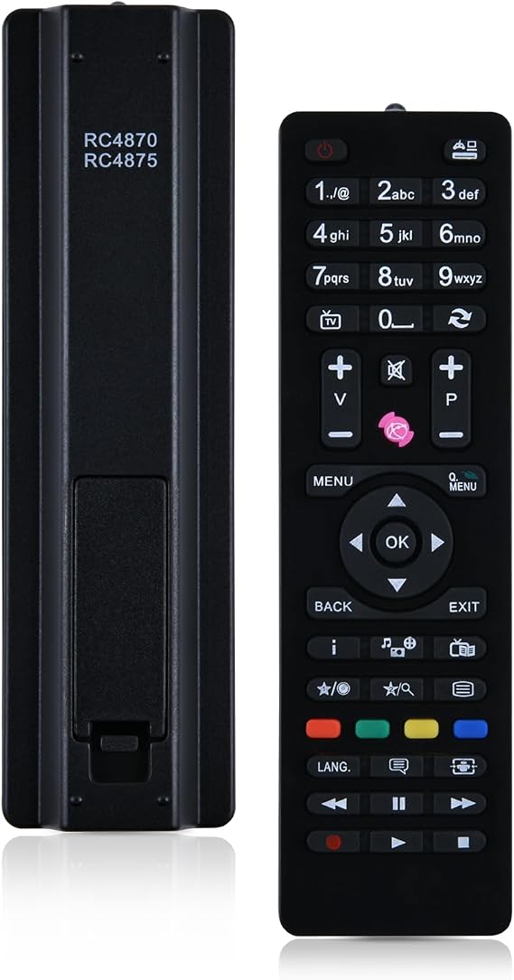 RC4870 RC4875 New Remote Control for Telefunken FINLUX DIGIHOME JMB JVC RM-C3182 LT-32VH4455 VOX AYA