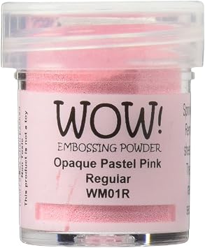 Wow! Embossing Powder 15ml-Pastel Pink
