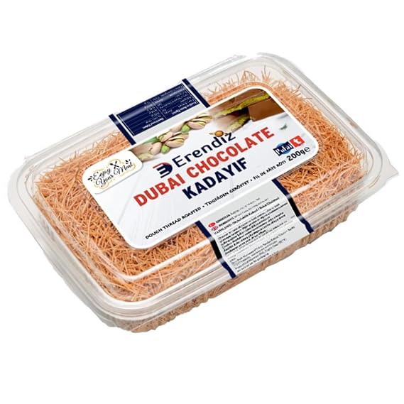 Pufai Erendiz Roasted Kadaifi, dough strand, special Kadaifi for Dubai chocolate Kadayf 200 gram