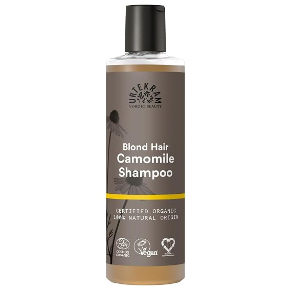 URTEKRAM Blonde Hair Camomile Shampoo, 250 ML