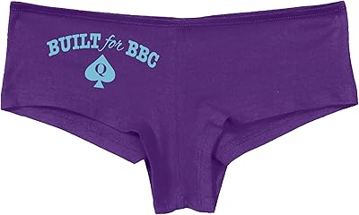 Knaughty Knickers Built for BBC Pawg Queen of Spades QOS Slutty Purple Panties