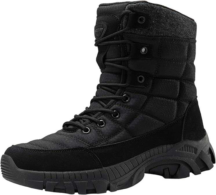 Tactical Work Boots for Men Military Motorcycle Combat Desert Boots