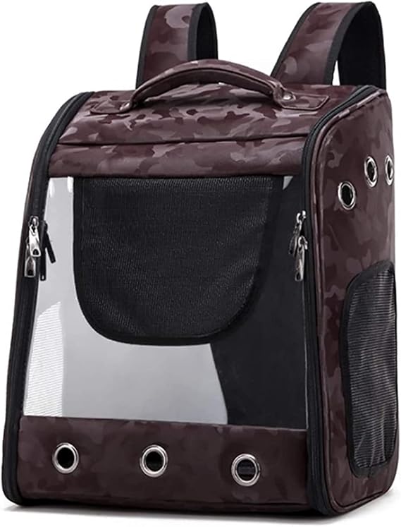 Pet Cat Bag Transparent Out Carrying Bag Mesh Porous Breathable Dog Backpack Backpack Luggage Supplies A