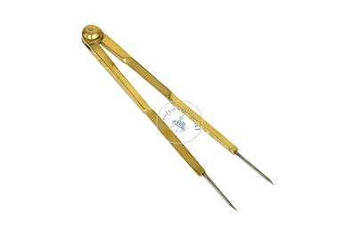 6 Navigation Compass Divider with Steel Needle Points an