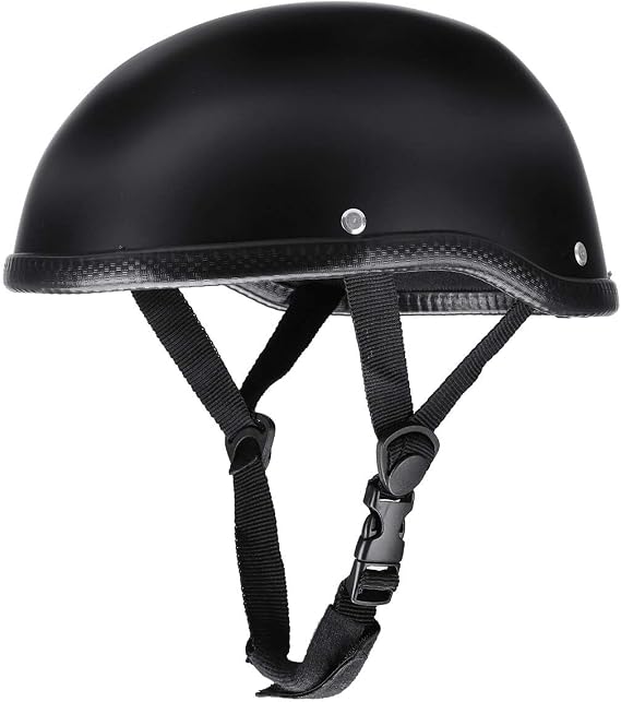 Vintage Half Face Helmet Summer For Motorcycle Riding Cruiser Touring Bicycle Scooter Riders