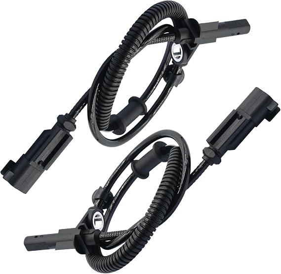 2pcs Rear Left and Right ABS Wheel Speed Sensor ALS2054