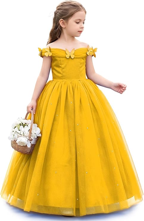 ABaoWedding Girls Cinderella Princess Pageant Ball Gowns