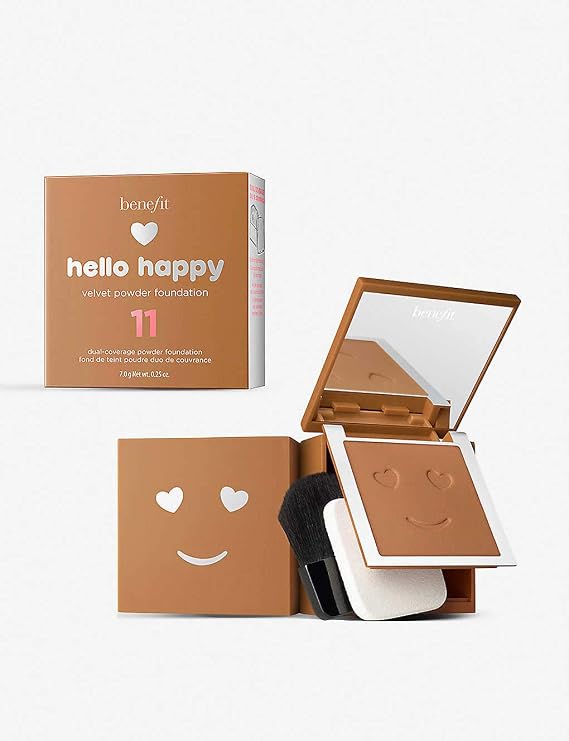 Benefit Cosmetics Hello Happy Velvet Powder Foundation 11