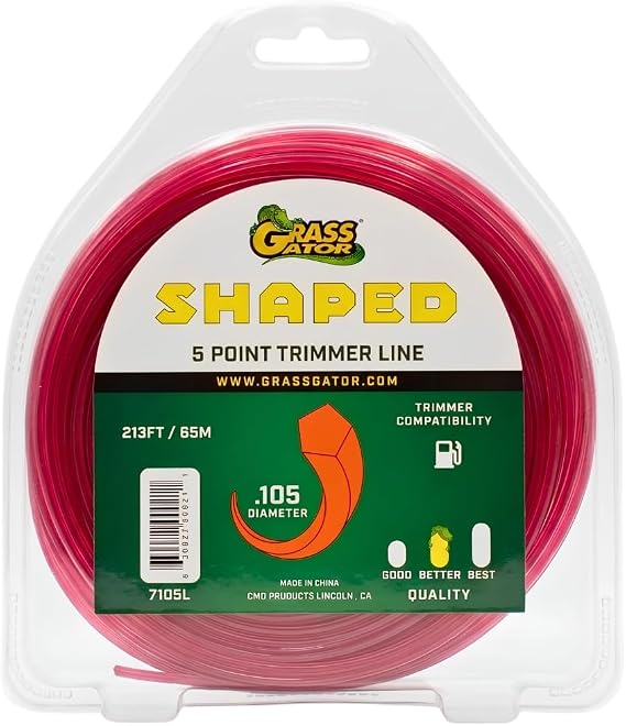 Grass Gator 7105 String Trimmer Line .105 x 213-Feet