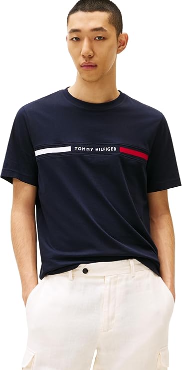 Tommy Hilfiger Men's Short-Sleeved Crew Neck T-Shirt
