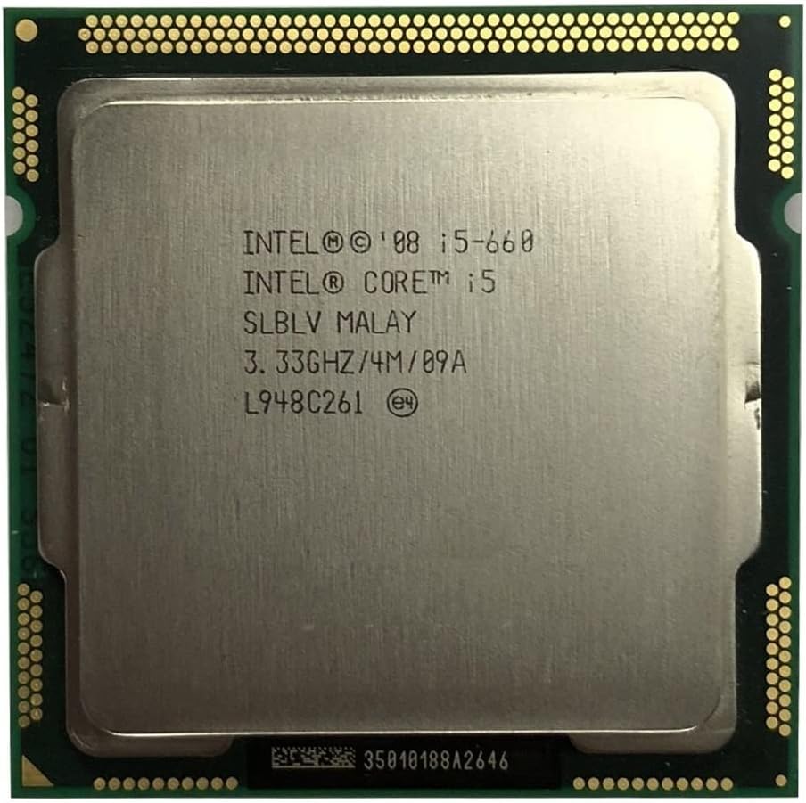 Intel Core I5-660 I5 660 3.3GHz Dual Core CPU Processor 4M 73W LGA 1156