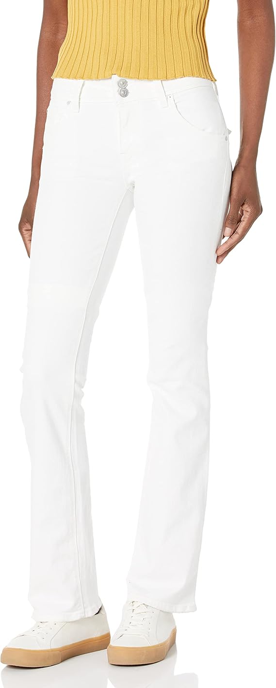 HUDSON Women's Beth Baby Bootcut Jean with Back Flap Pockets