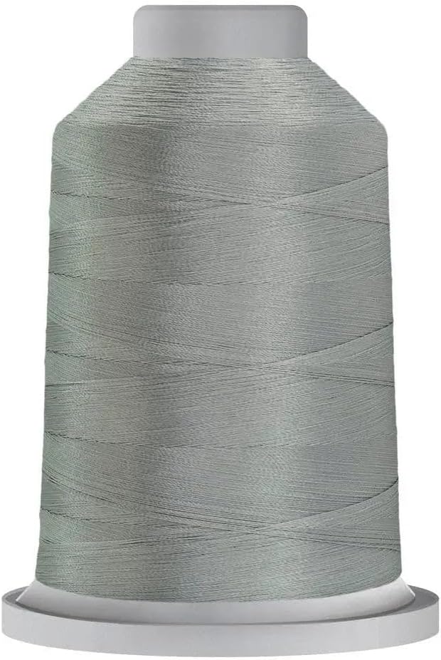 Glide Thread Trilobal Polyester No. 40-5000 Meter Spool 17543 Light Grey