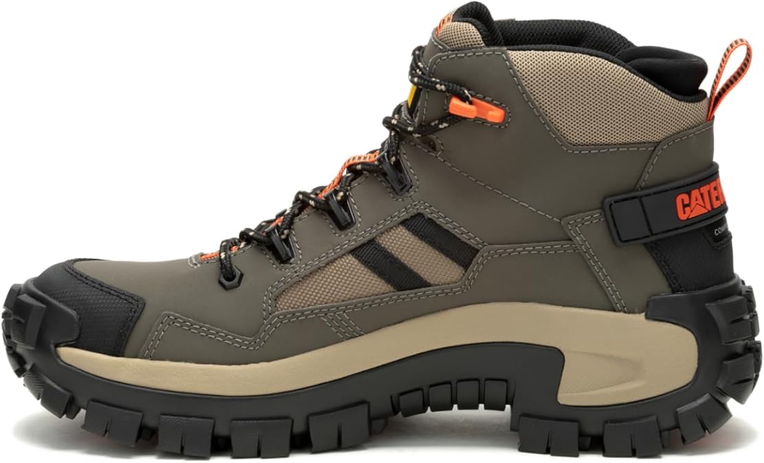 Caterpillar Men's Invader Mid Vent Ct-Black
