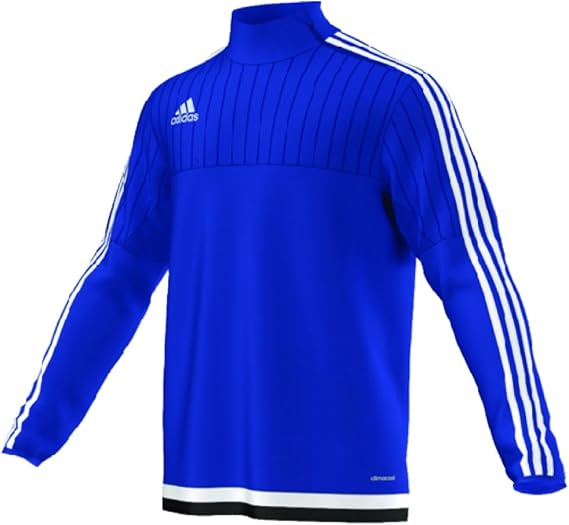 Adidas Tiro 15 Mens Training Top L Bold Blue-White-Black