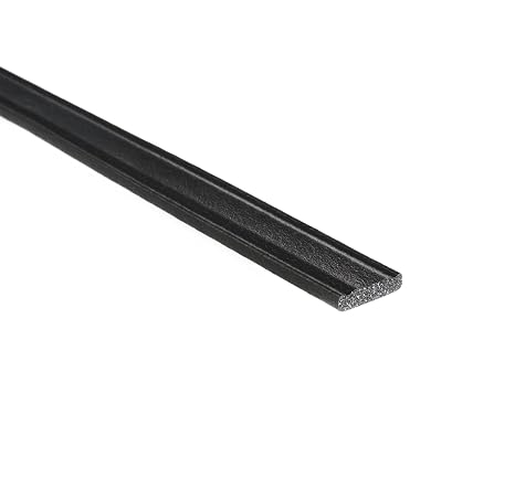 Trim-Lok Crowned Rectangle Rubber Seal .125 Height, .5 Width, 500 Length EPDM Foam Rubber Seal with High Tack (HT) Ideal Door and Window Weather Seal Garage Doors, Cars, Boats