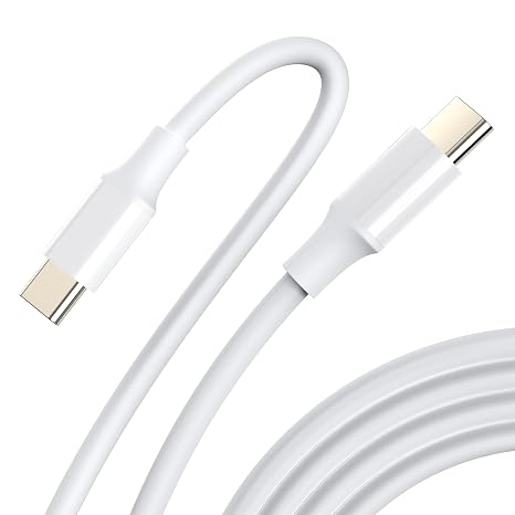 LMUBOY USB C to USB C Charge Cable,60w Type-c Charger Cable for iPhone Air 17 16 15,iPad,MacBook Pro,Galaxy S24/S23,Pixel 7 6 5,and More Phones,Tablets and Laptops with USB-C Port.
