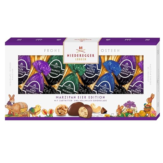 Niederegger- Chocolate Covered Marzipan Eggs- 100g