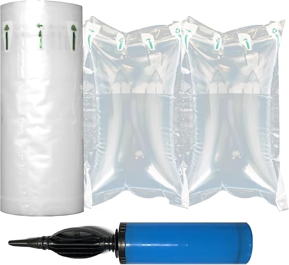 Air Pillows for Shipping Inflatable Air Bags for Packing, 4.72" X 7.87" Air Pockets for Packaging Moving Supplies Box Filler Purse Shaper Alternative to Packing Peanuts, 150 Count