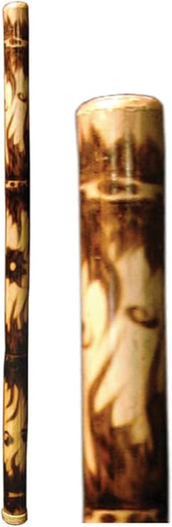 Didgeridoo Bamboo (Burn with random color bag) | Didgeridoo designed for deep drone tones and musical practice; key details: Bamboo, Burned.