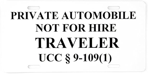 CafePress Traveler Black Aluminum License Plate, Front License Plate, Vanity Tag