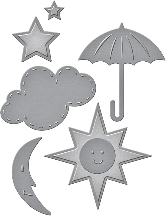 Spellbinders S4-784 Shapeabilities Rise 'N Shine Etched/Wafer Thin Dies