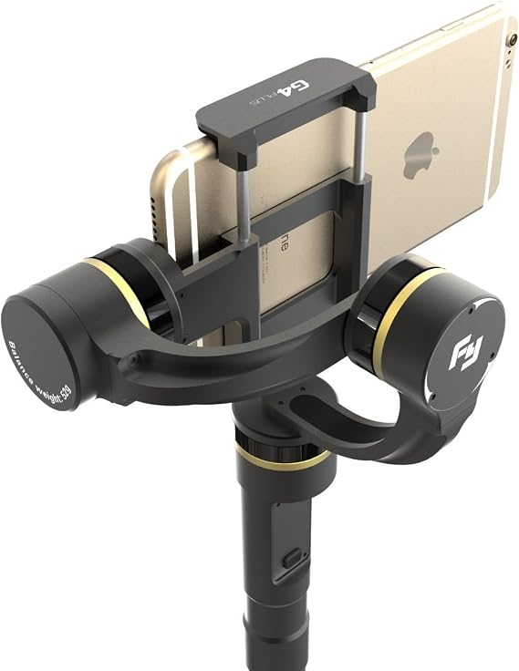 Feiyu Tech FY-G4P+ 3-Axis Handheld Gimbal for Smartphones Including Samsung Note5 and iPhone 6 (Black)