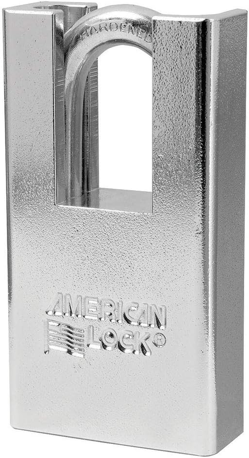 American Lock A5300 Solid Steel Shrouded Padlock