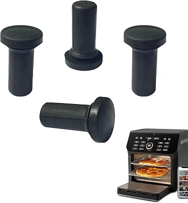 Air Fryer Silicone Rubber Legs for COSORI 10QT Air Fryer Toaster Oven Combo, Upgraded Air Fryer Rubber Feet Bumpers Pads Pieces Tips Stops Stoppers Spacers Attachments for COSORI Air Fryer