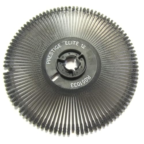 Typewriter Printwheel Elite 12