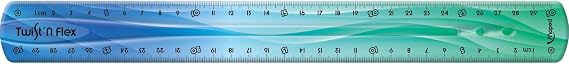 Maped Twist and Flex Decor 30cm Ruler (Assorted Colours)