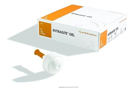 Smith & Nephew 66027311 Intrasite Hydrogel Wound Dressing Gel, 15 G Applipak Volume (Pack of 40), (Pack of 40)