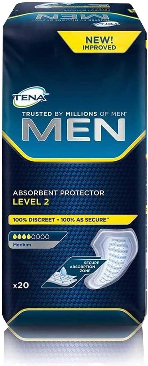 TENA MEN Level 2 - 20 incontinence pads by Tena