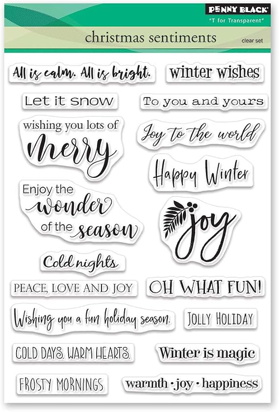 Penny Black Clear Stamp Set