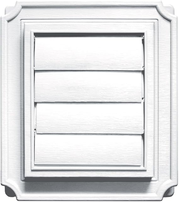 Company Builders Edge Store Cp. 140137079001 Vent, 1, White. Pack of 2