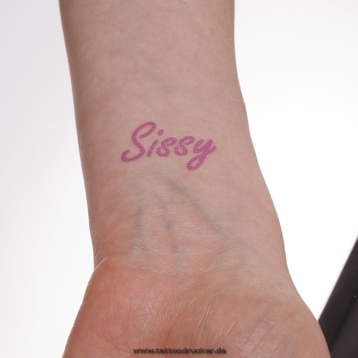 15 x Pink Sissy Boy Tattoo - Sissy Maid - Sissy Cuckold - Sissy Lettering - Sissy Sign 15
