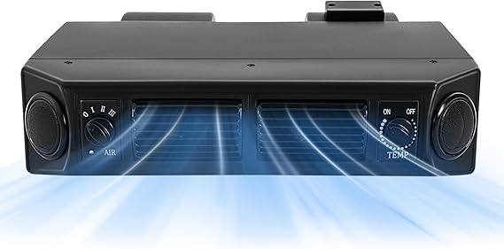 A/C Air Conditioning Evaporator Assembly Unit, 3640 Kcal/hr 3 Speed AC 12V Single Cooling Type Underdash Evaporator Compressor Air Conditioner Universal Car Ac Evaporators for Car Truck