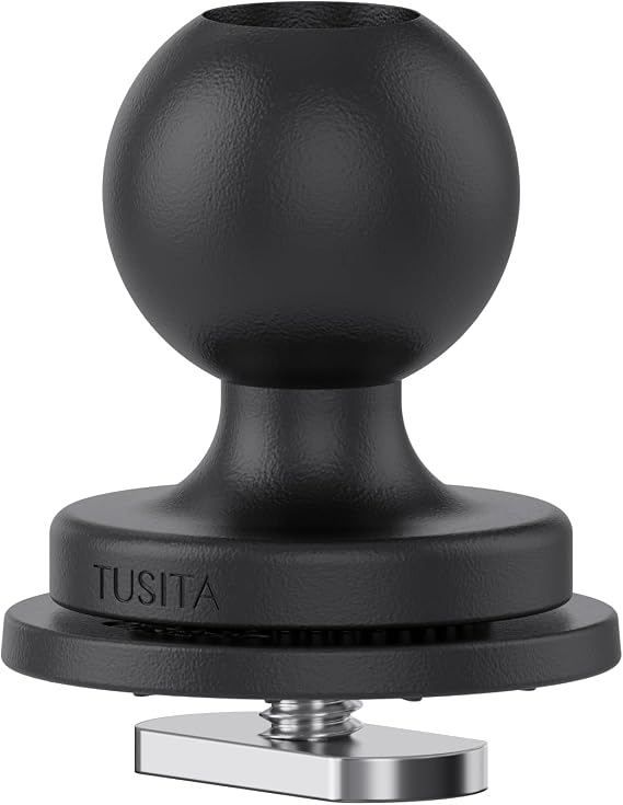 TUSITA Track Ball Mount 1 Inch with T-Bolt Attachment - B Size 1" Ball