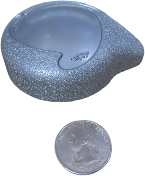 Cal Spa Silver Waterfall Control Cap 2 9/16" Wide Teardrop Style